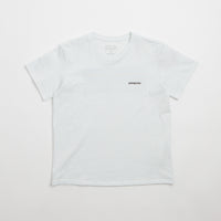 Patagonia Womens P-6 Logo Responsibili-Tee T-Shirt - Fiber White thumbnail