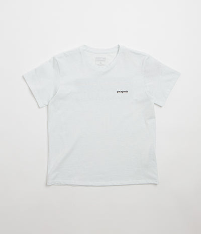 Patagonia Womens P-6 Logo Responsibili-Tee T-Shirt - Fiber White