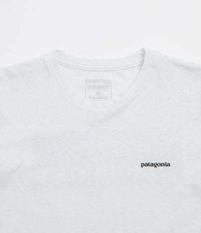 Patagonia Womens P-6 Logo Responsibili-Tee T-Shirt - Fiber White