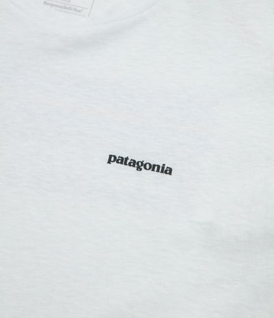 Patagonia Womens P-6 Logo Responsibili-Tee T-Shirt - Fiber White