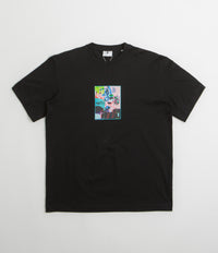 【POETIC COLLECTIVE】 PAINTING T-SHIRT - BLACK Poetic Collective 80s T-Shirt - Black | Flatspot