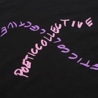 Poetic Collective Cross T-Shirt - Black thumbnail
