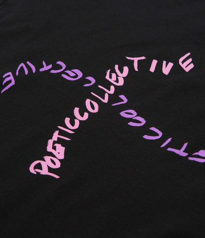 Poetic Collective Cross T-Shirt - Black