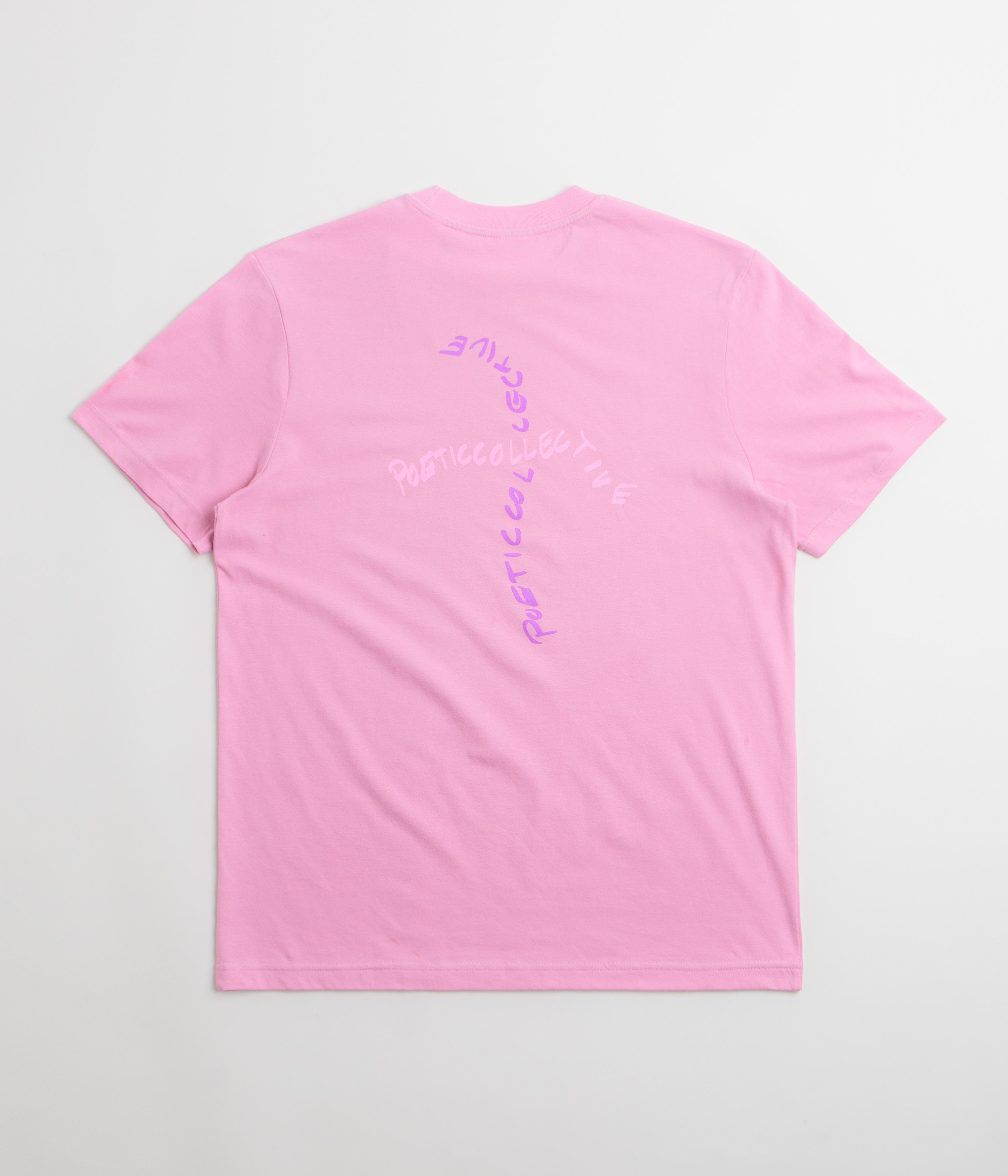 Poetic Collective Cross T-Shirt in Pink
