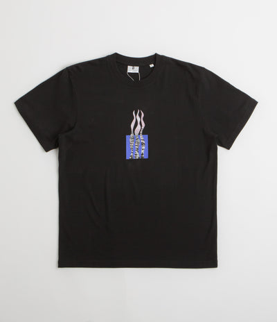 Poetic Collective Flames T-Shirt - Black