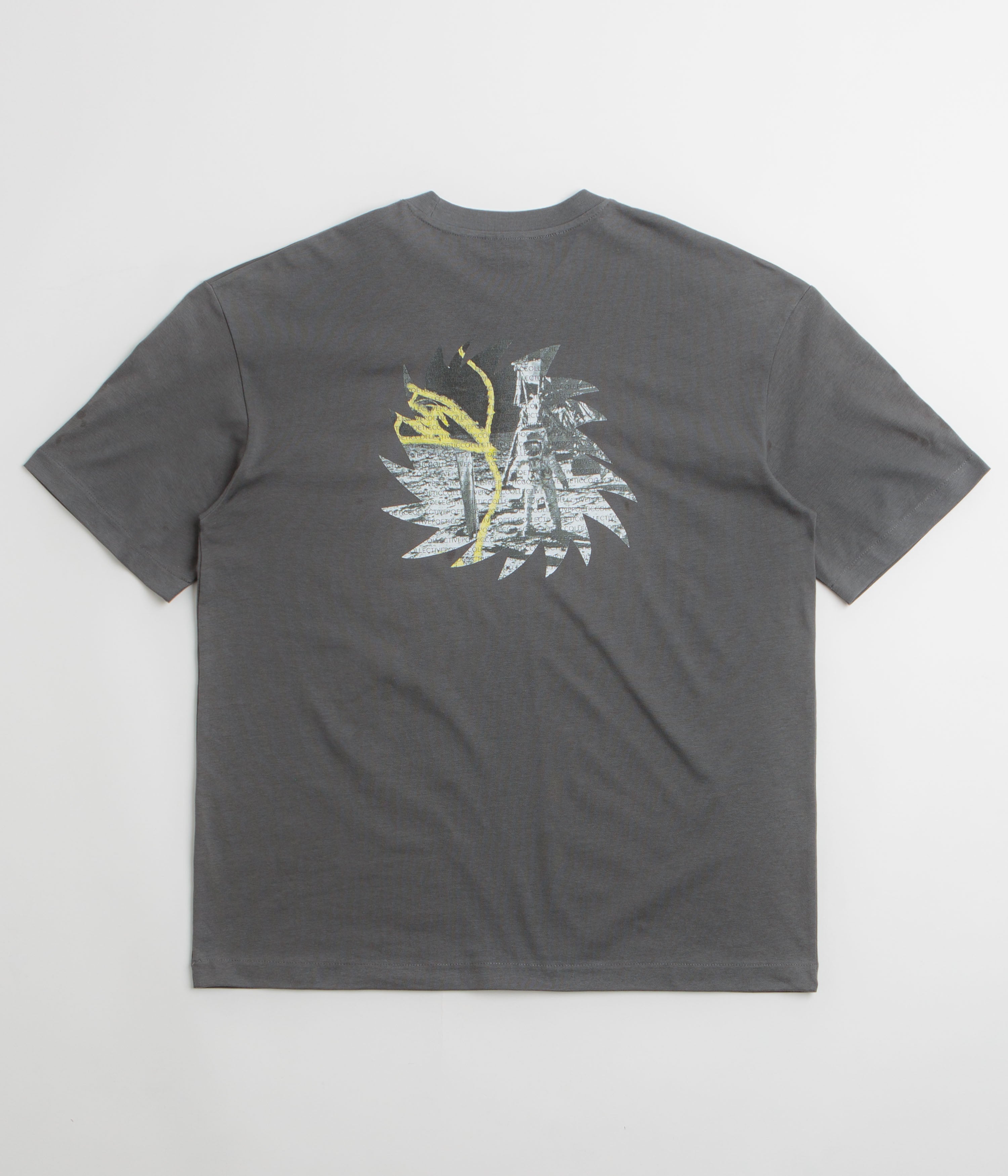 Poetic Collective Space T-Shirt in Iron Grey
