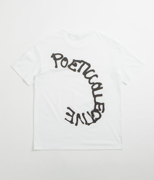Poetic Collective Spray T-Shirt - White