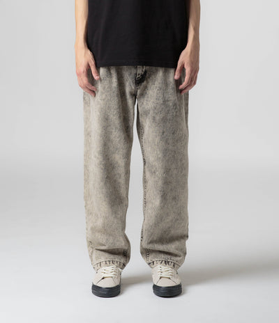 Polar Grund Chinos in Acid Black