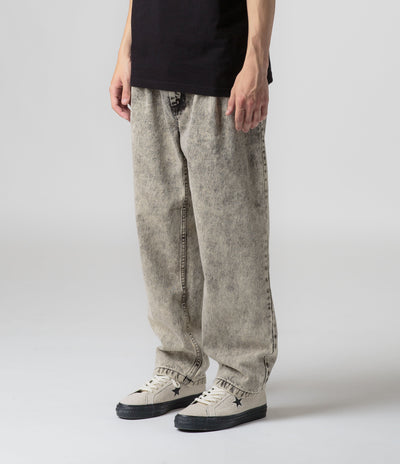 Polar Grund Chinos in Acid Black