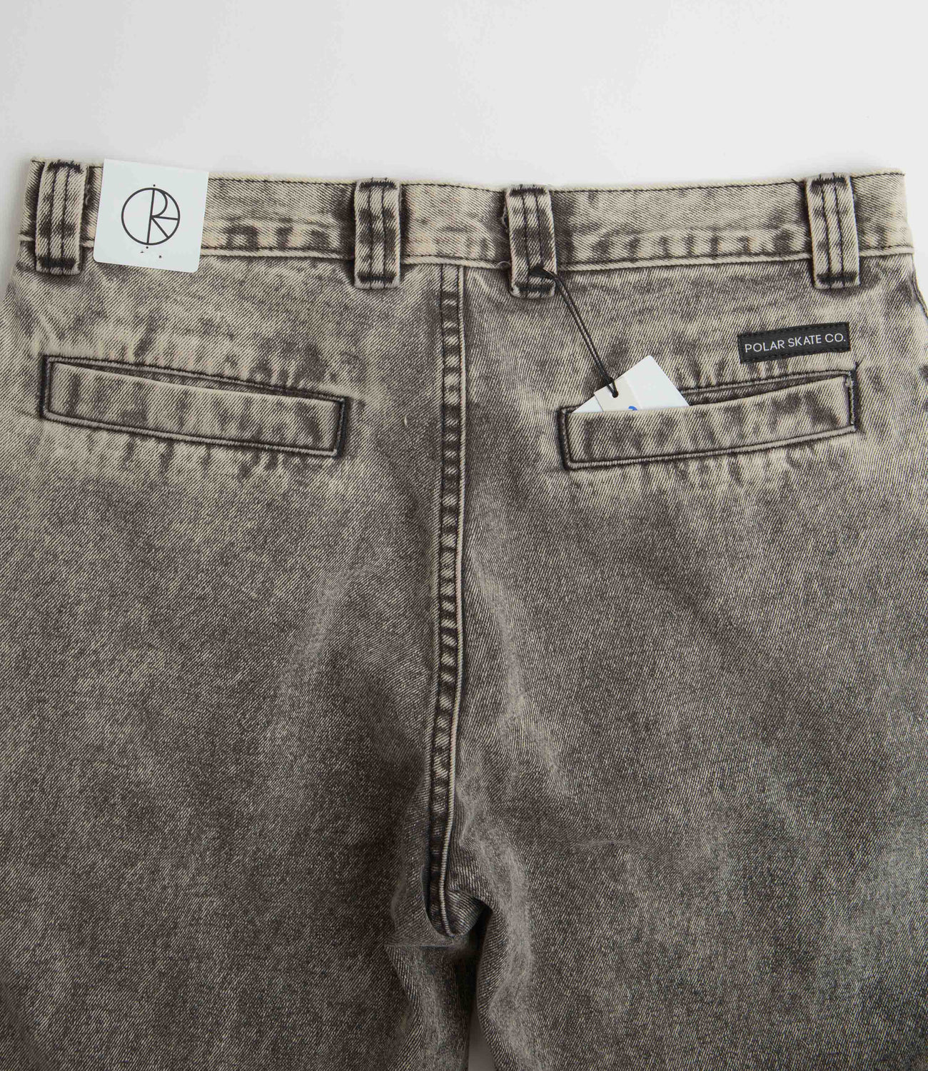 Polar Grund Chinos - Acid Black | Flatspot