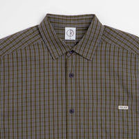 Polar Mitchell Short Sleeve Shirt - Black / Green thumbnail