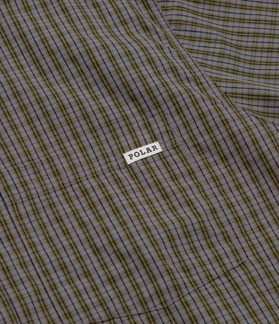 Polar Mitchell Short Sleeve Shirt - Black / Green