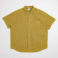Polar Mitchell Short Sleeve Shirt - Lemon / Black thumbnail