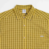 Polar Mitchell Short Sleeve Shirt - Lemon / Black thumbnail