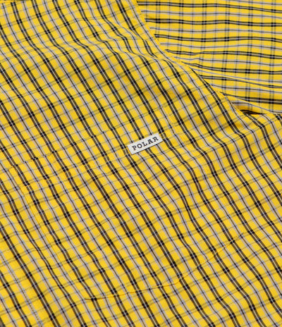 Polar Mitchell Short Sleeve Shirt - Lemon / Black