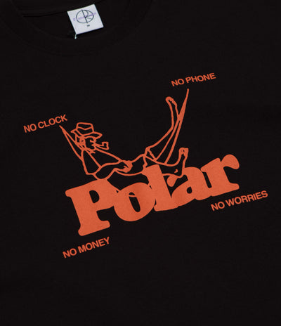 Polar No Worries T-Shirt - Black