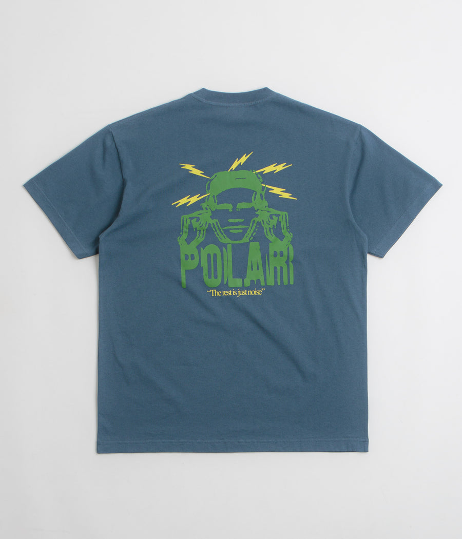 Polar Noise T-Shirt in Grey Blue