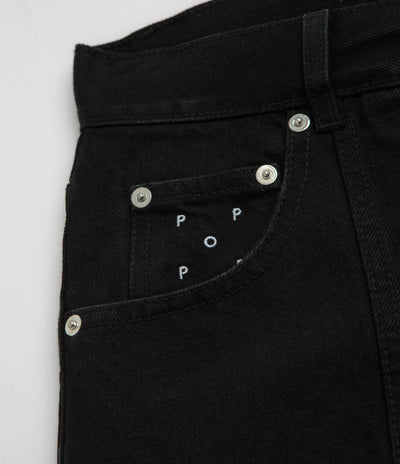 Pop Trading Company DRS Denim Pants in Black