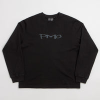 Purple Mountain Observatory Moons Long Sleeve T-Shirt - Black thumbnail