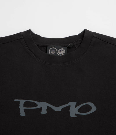 Purple Mountain Observatory Moons Long Sleeve T-Shirt - Black