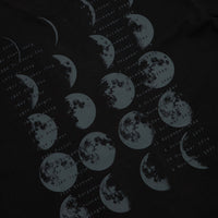 Purple Mountain Observatory Moons Long Sleeve T-Shirt - Black thumbnail