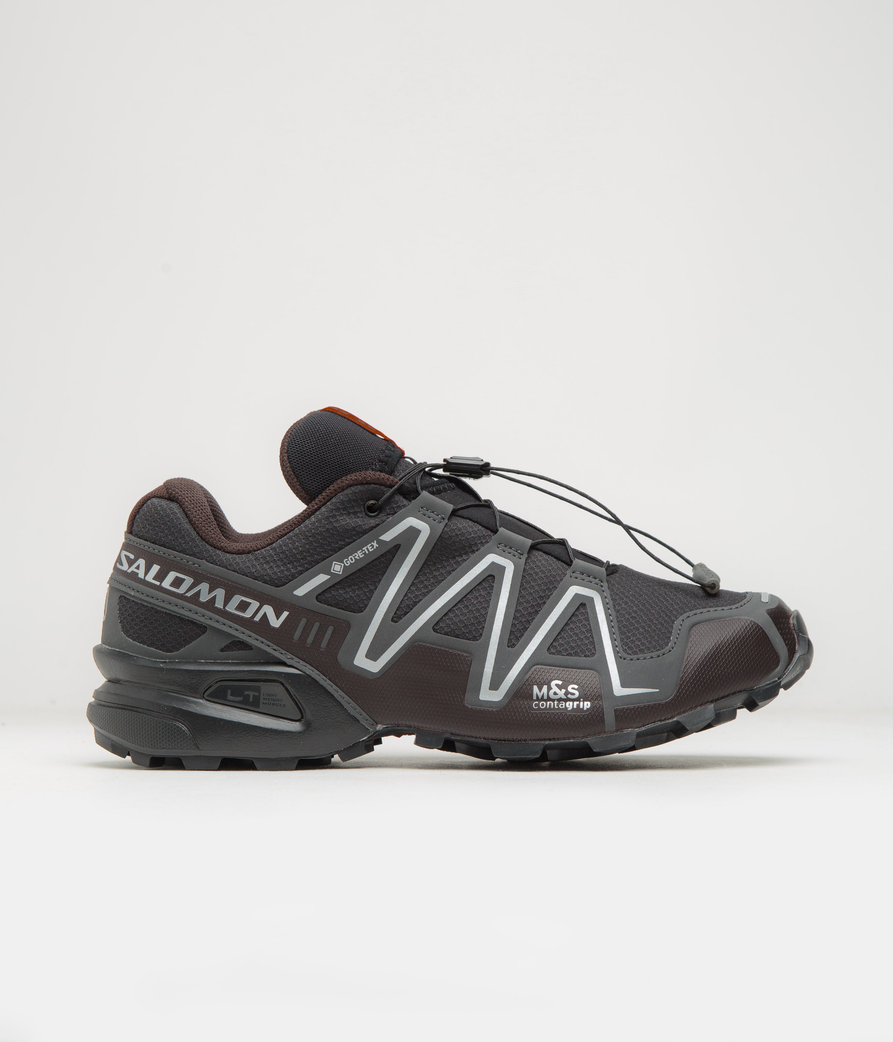 Salomon XT-6 GTX Shoes - Black / Black / Silver - Order by