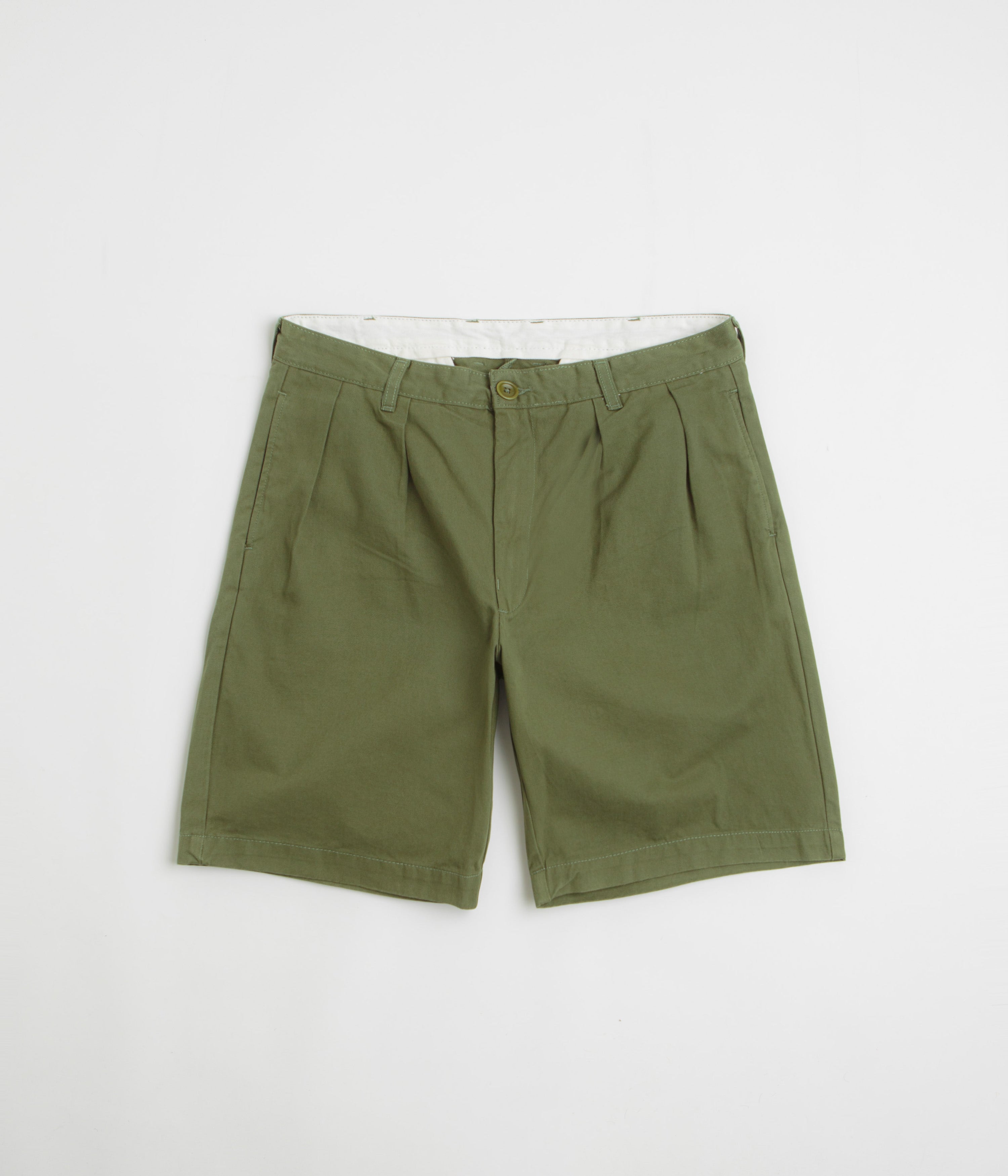 Service Works Drill Part Timer Shorts in Olive