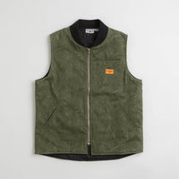 Service Works Xerox Camo Padded Work Vest in Olive thumbnail