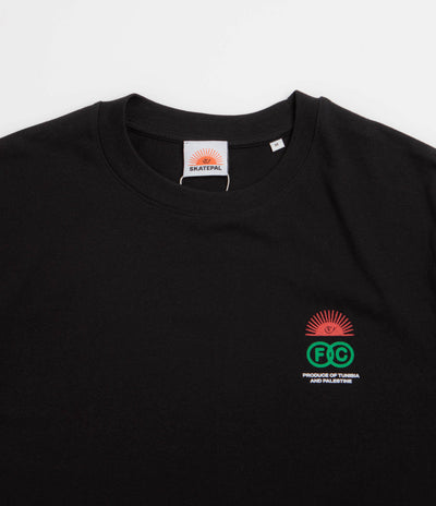 SkatePal x Fichier Cache T-Shirt in Black