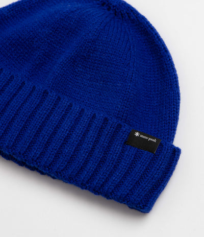 Snow Peak NSD Knit Beanie in Blue
