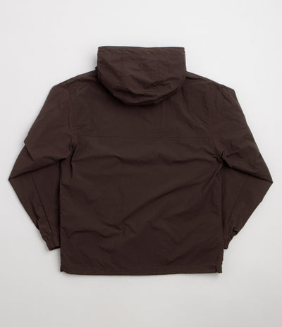 Snow Peak Nylon Double Rip Jacket - Dark Brown