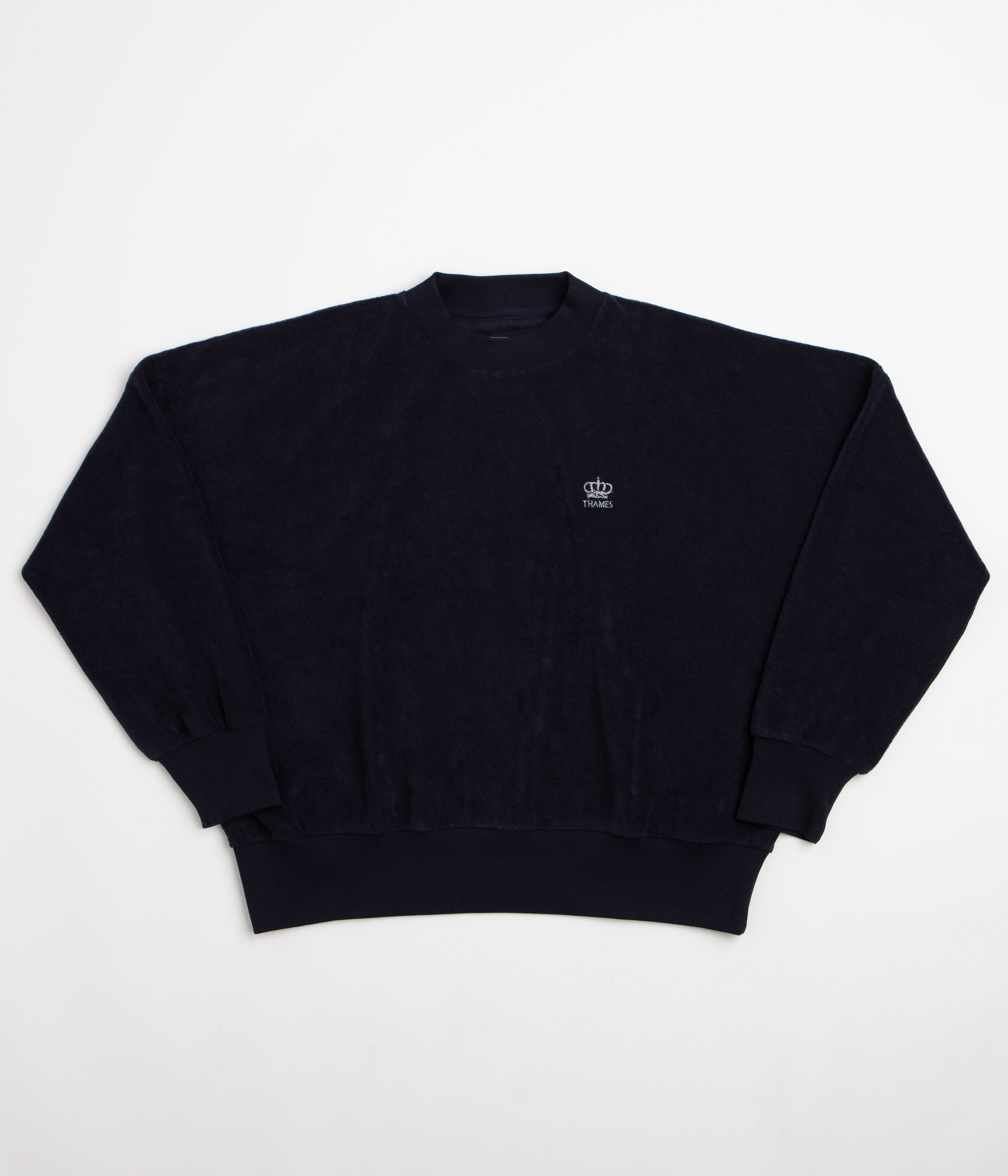 Thames MMXX The P.E. Boucle Sweatshirt in Blue