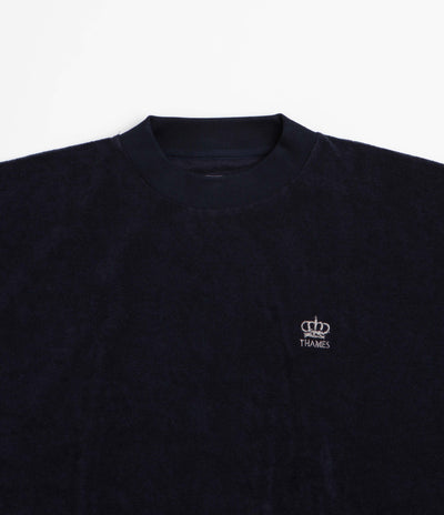 Thames MMXX The P.E. Boucle Sweatshirt in Blue