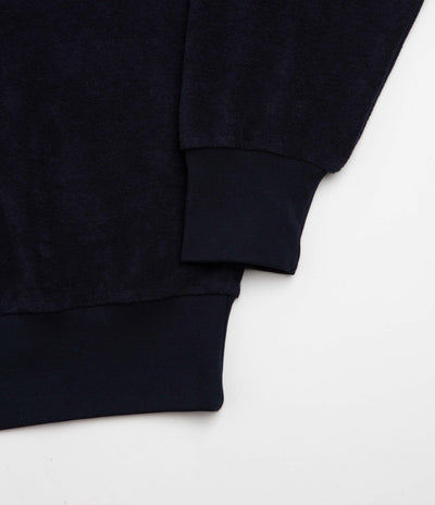 Thames MMXX The P.E. Boucle Sweatshirt in Blue