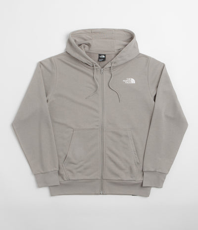The North Face Simple Dome Light Full Zip Hoodie - Stone Slab