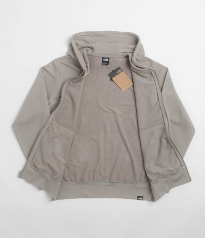 The North Face Simple Dome Light Full Zip Hoodie - Stone Slab