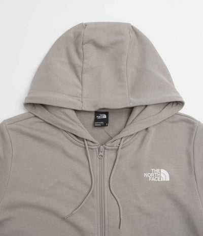 The North Face Simple Dome Light Full Zip Hoodie - Stone Slab