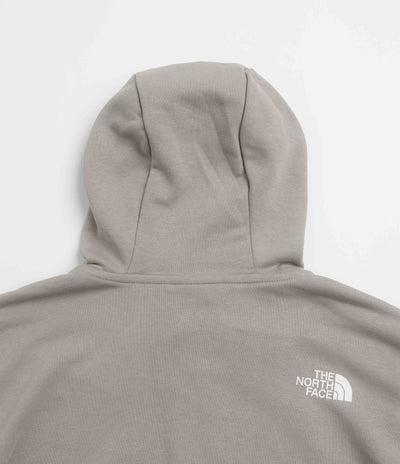 The North Face Simple Dome Light Full Zip Hoodie - Stone Slab