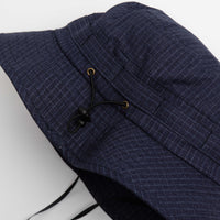 The Trilogy Tapes Dashed Washed Boonie Hat in Blue thumbnail
