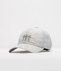 The Trilogy Tapes Dogu Washed Nylon Ripstop Cap in Grey