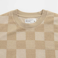 Universal Works Loose Crewneck Sweatshirt in Sand thumbnail