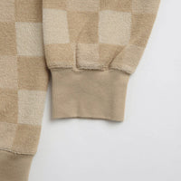 Universal Works Loose Crewneck Sweatshirt in Sand thumbnail