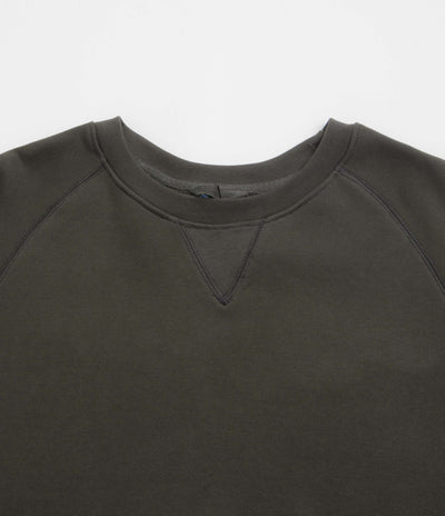 Uskees 7005 Crewneck Sweatshirt in Faded Black