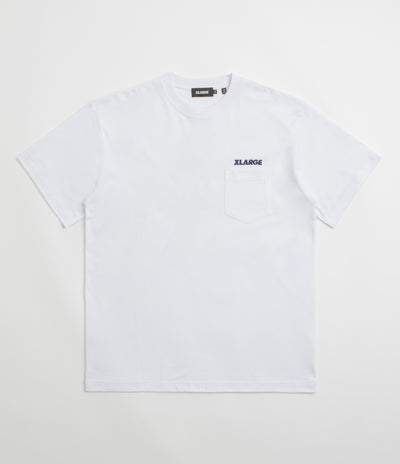 XLarge Slanted OG Pocket T-Shirt in White