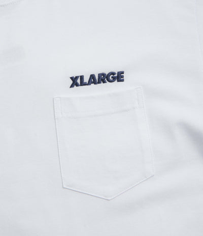 XLarge Slanted OG Pocket T-Shirt in White