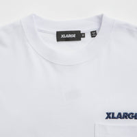 XLarge Slanted OG Pocket T-Shirt in White thumbnail