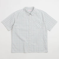 Yardsale Lithium Short Sleeve Shirt in White and Blue / Grey thumbnail
