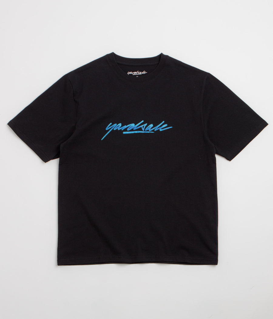 Yardsale Script Sludge T-Shirt - Black