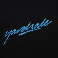 Yardsale Script T-Shirt - Black / Blue thumbnail