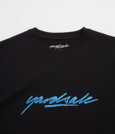 Yardsale Script T-Shirt - Black / Blue